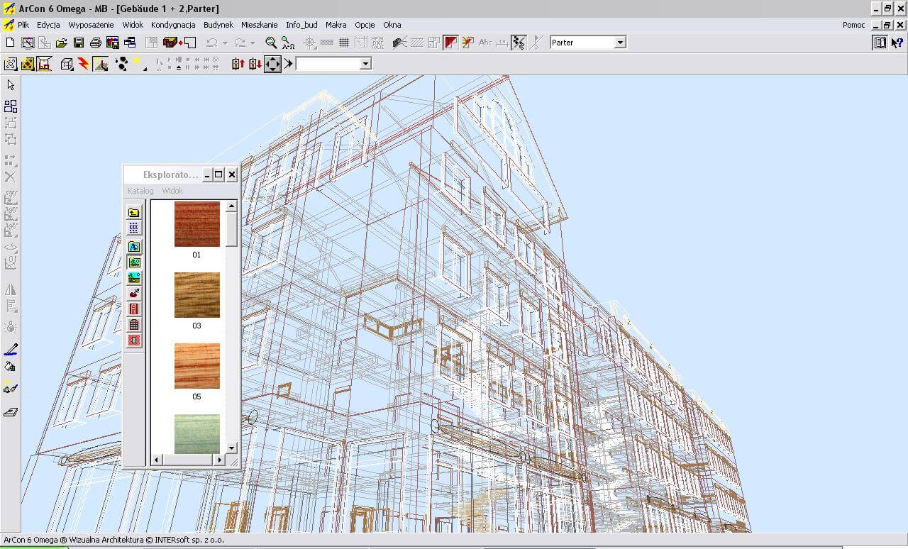 ArCon 6 OMEGA | INTERsoft program CAD