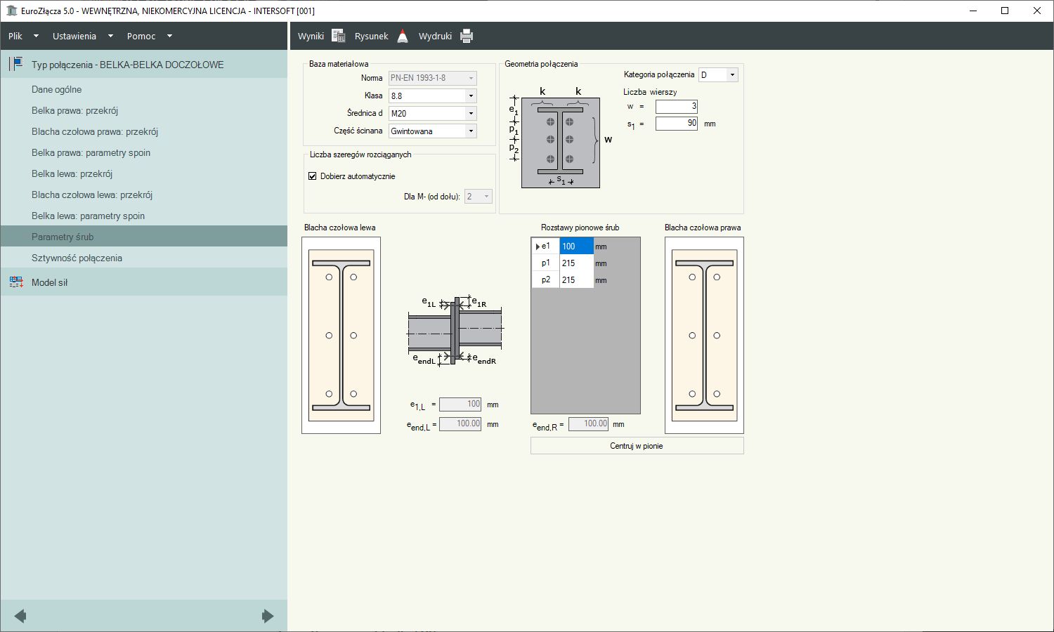 EuroZcza 6.0 | INTERsoft program CAD