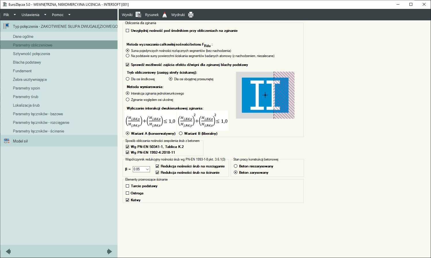 EuroZcza 6.0 | INTERsoft program CAD