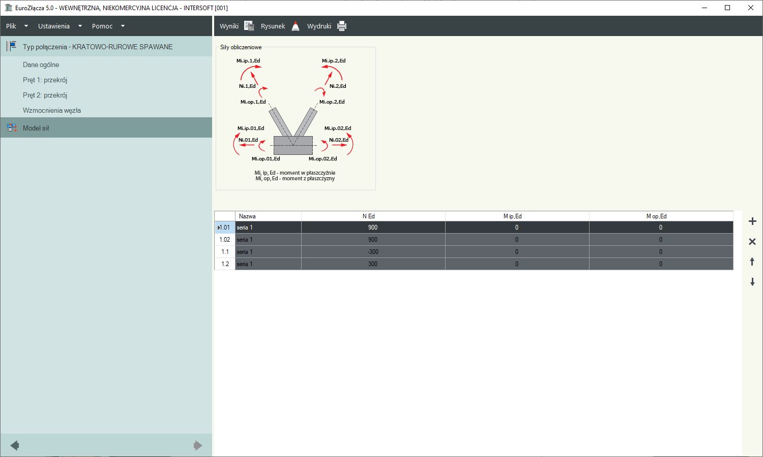 EuroZcza KRATOWO-RUROWE SPAWANE + DXF 2.0 | INTERsoft program CAD