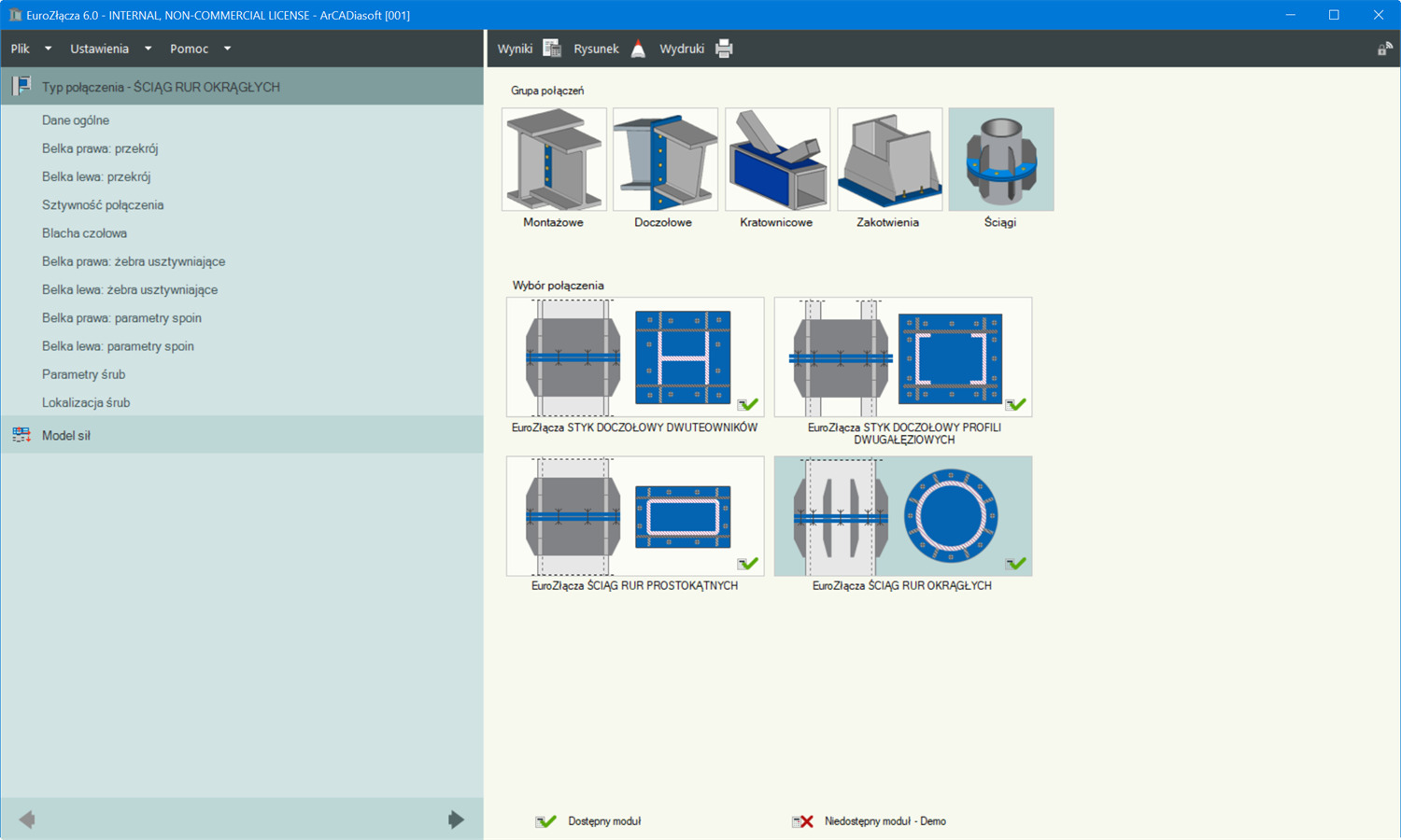 EuroZcza 6.0 | INTERsoft program CAD