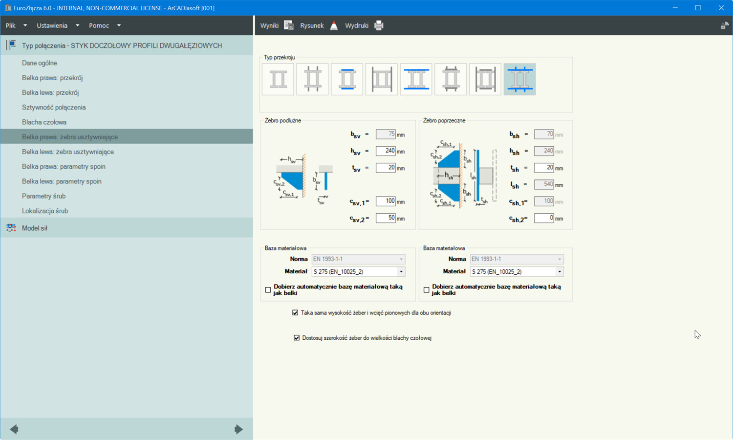 Aktualizacja do Eurozcza 6.0 z wersji 5.0 | INTERsoft program CAD
