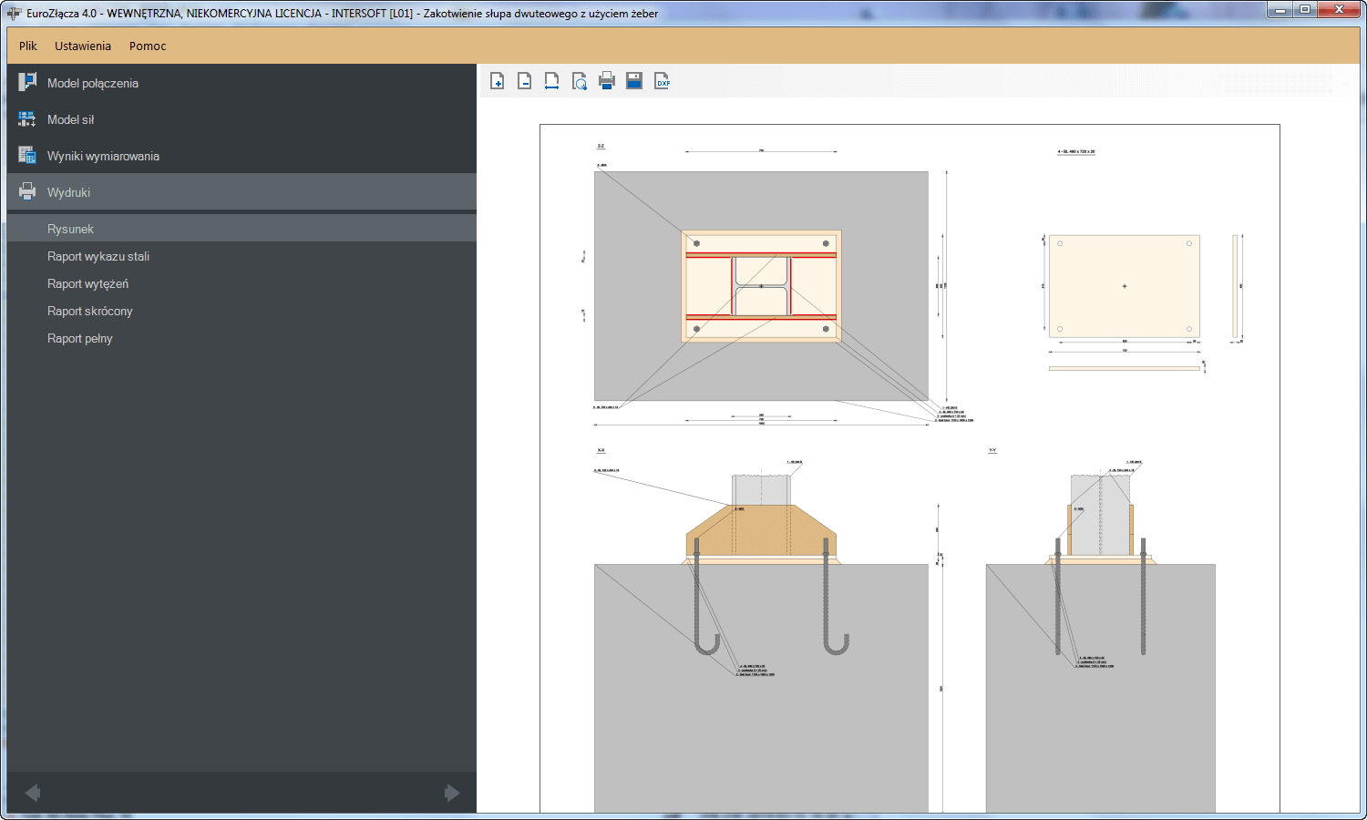 INTERsoft KONSTRUKCJA PRO | INTERsoft program CAD