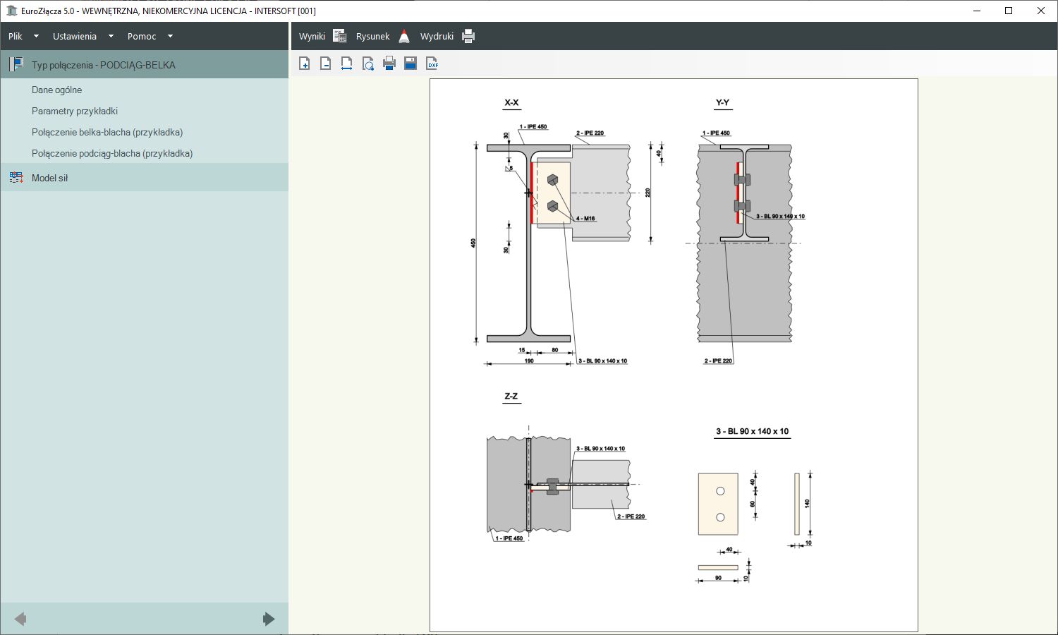 Aktualizacja do Eurozcza 6.0 z wersji 5.0 | INTERsoft program CAD