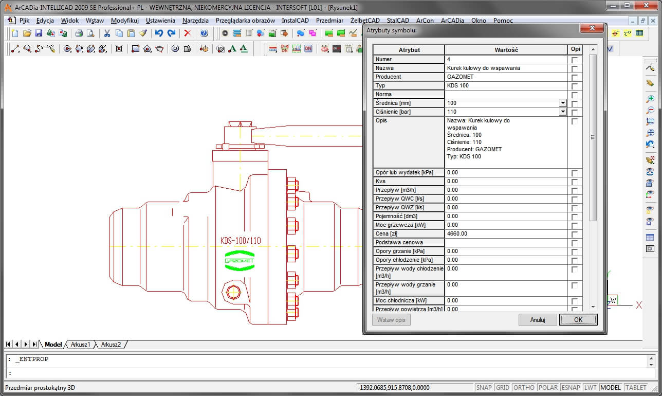 InstalCAD 2 – nakadka dla INTERsoft-INTELLICAD 2019 | INTERsoft program CAD