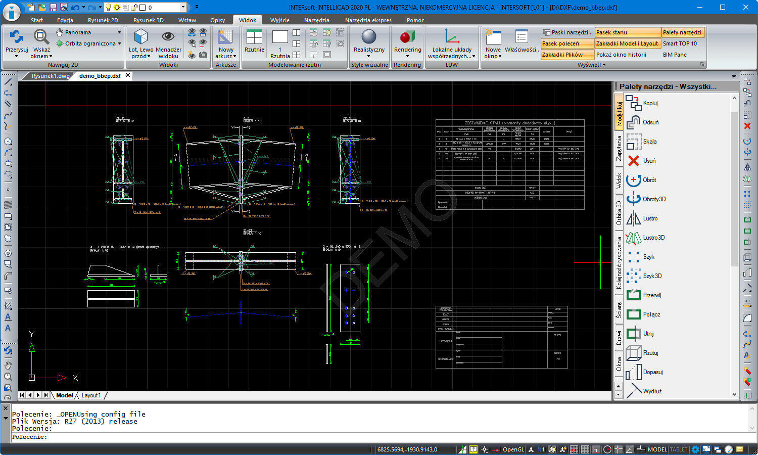 INTERsoft-INTELLICAD 2021 - pakiet 10 stanowisk | INTERsoft program CAD