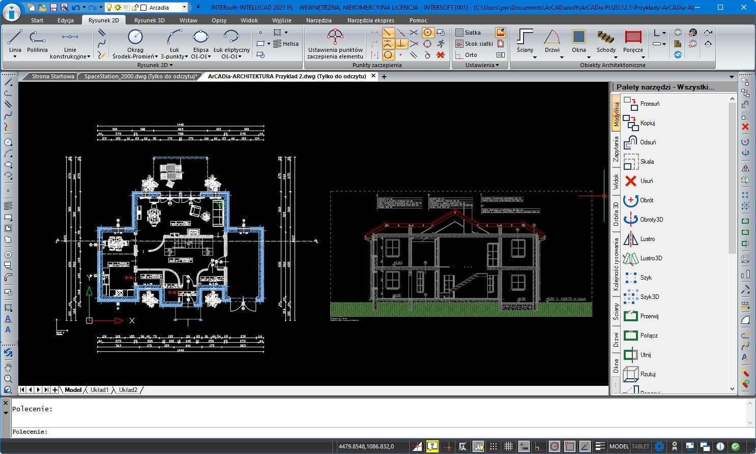 INTERsoft-INTELLICAD 2022 - pakiet 5 stanowisk | INTERsoft program CAD