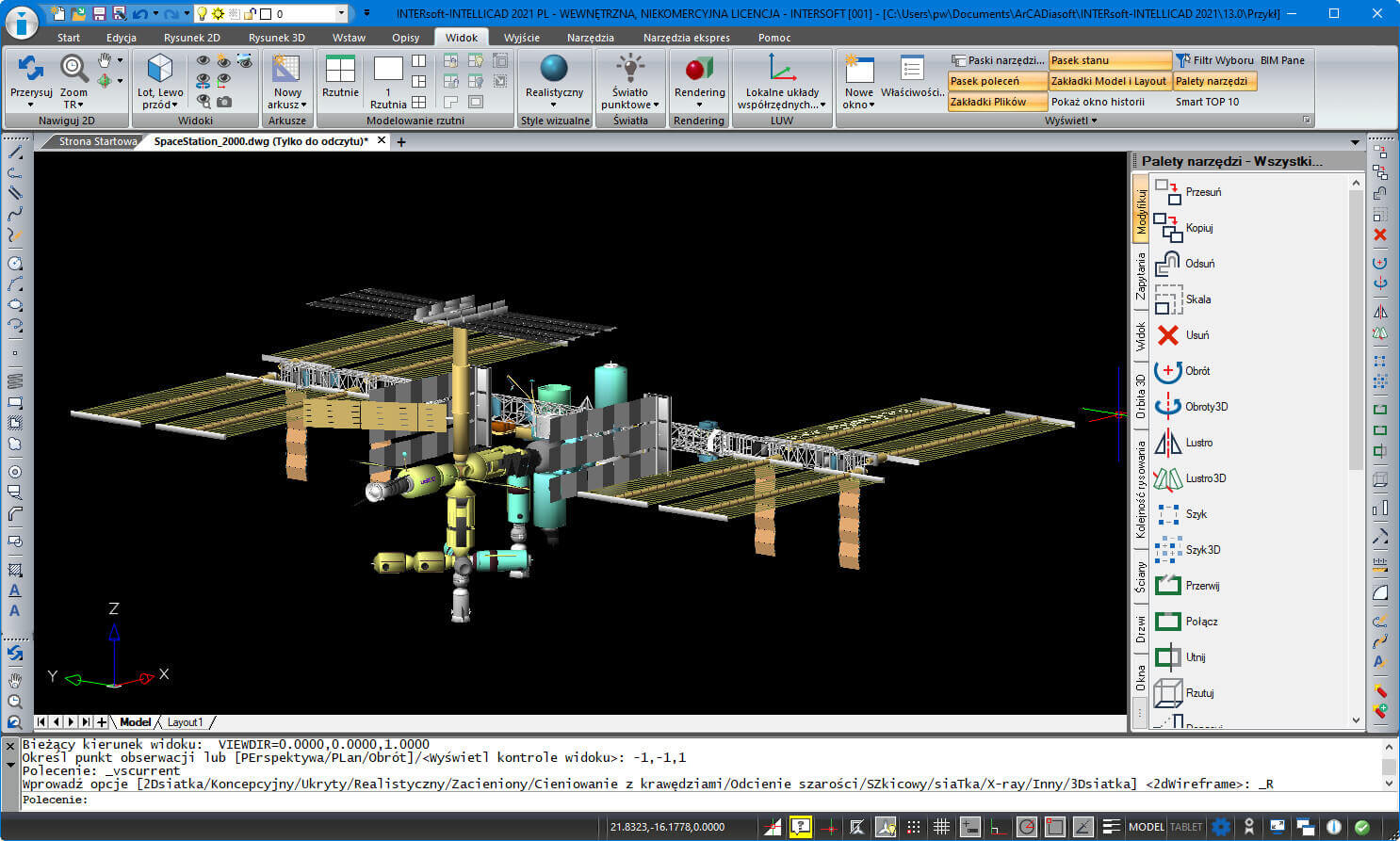 INTERsoft-INTELLICAD 2021 | INTERsoft program CAD