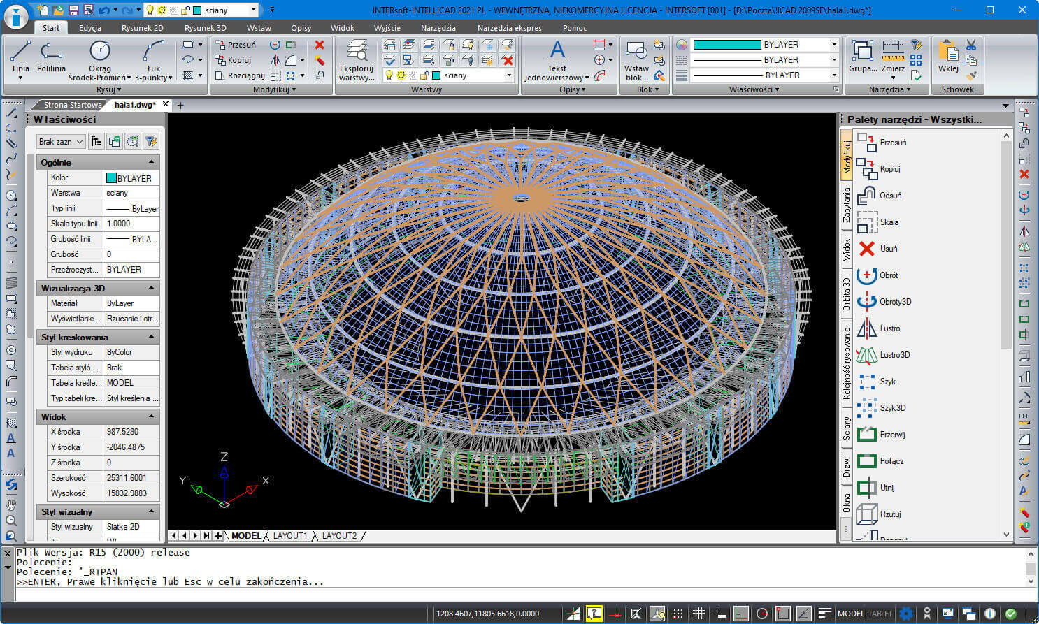 INTERsoft-INTELLICAD 2022 - pakiet 5 stanowisk | INTERsoft program CAD