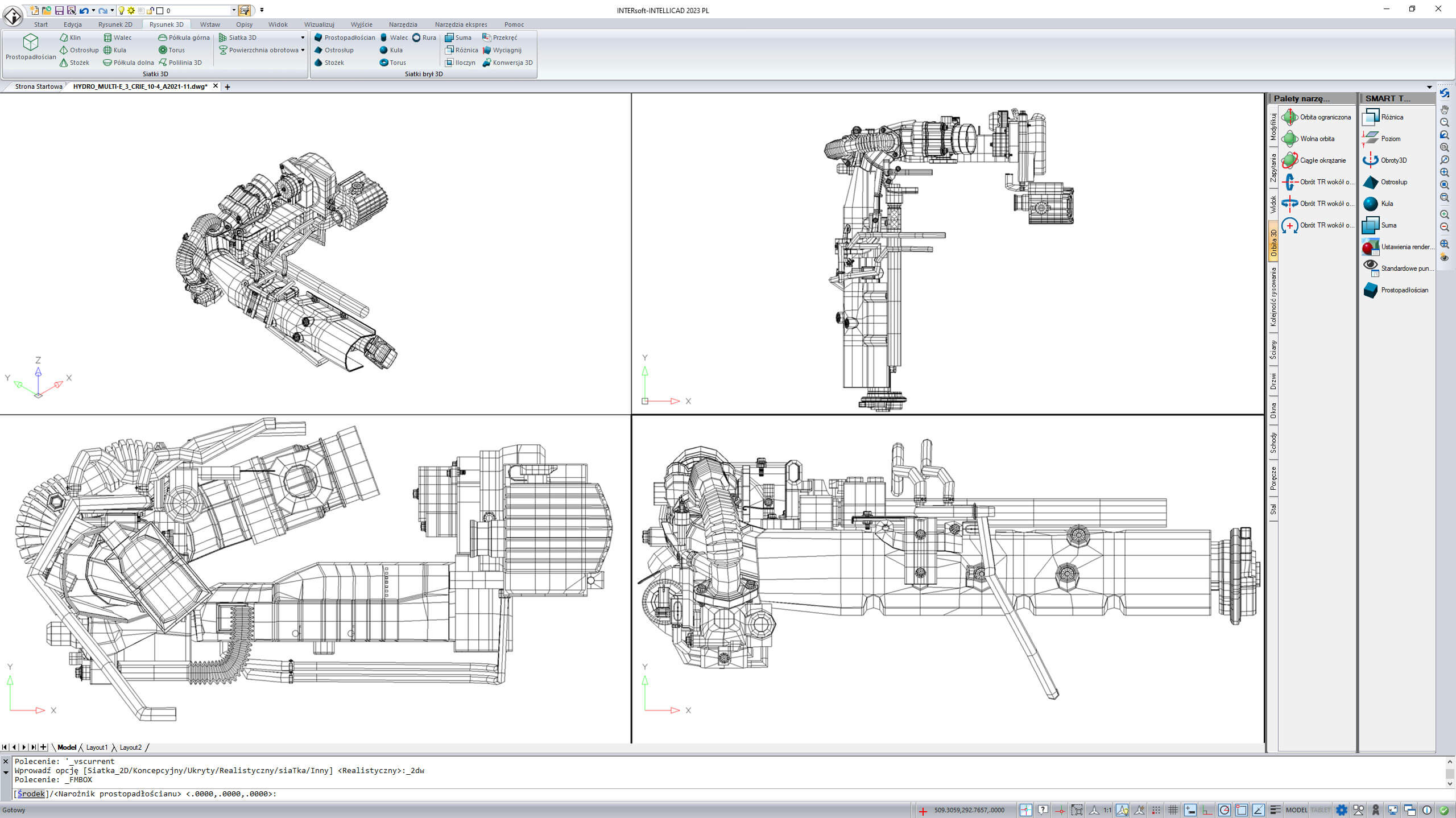 Aktualizacja do INTERsoft-INTELLICAD 2023 z wersji 2022 | INTERsoft program CAD