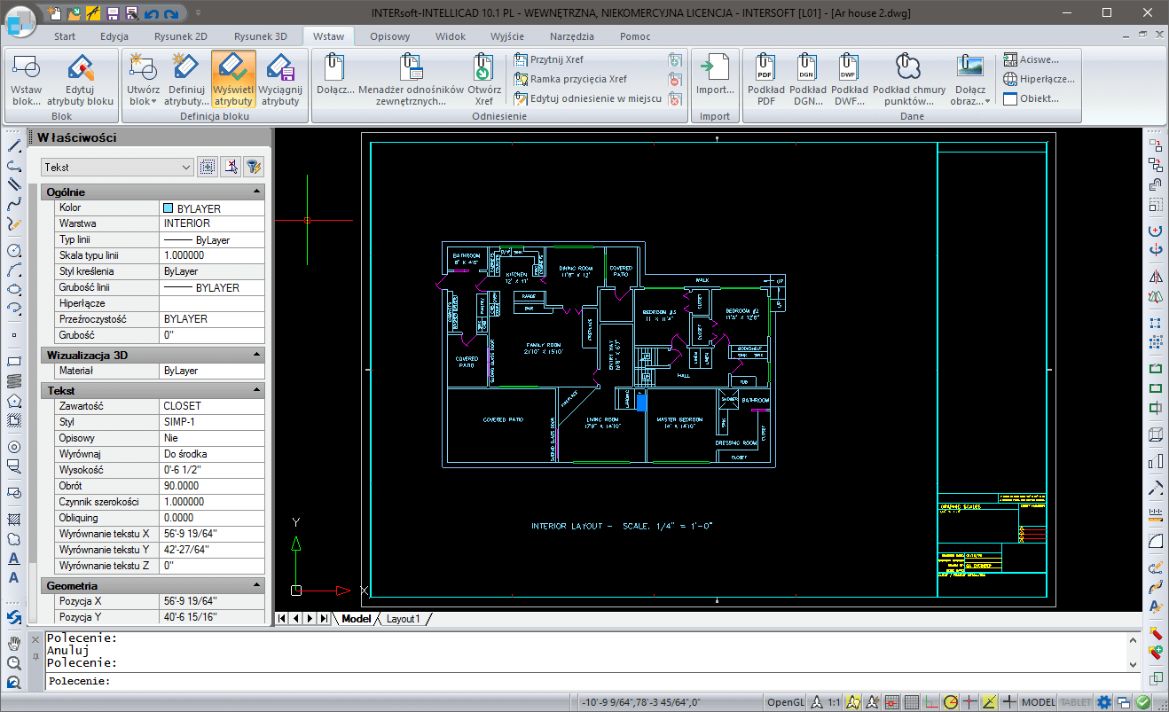 INTERsoft-INTELLICAD  10 | INTERsoft program CAD