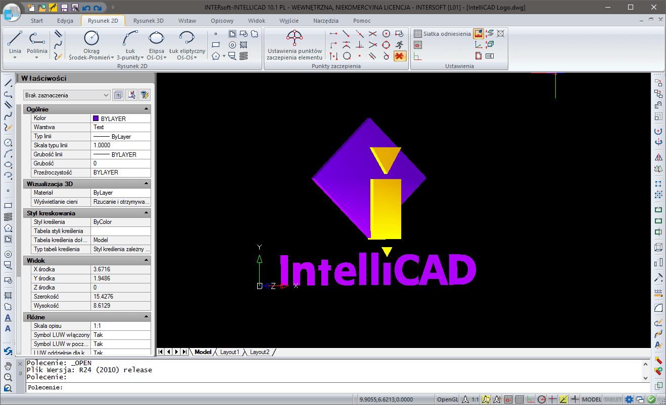 INTERsoft-INTELLICAD  10 | INTERsoft program CAD