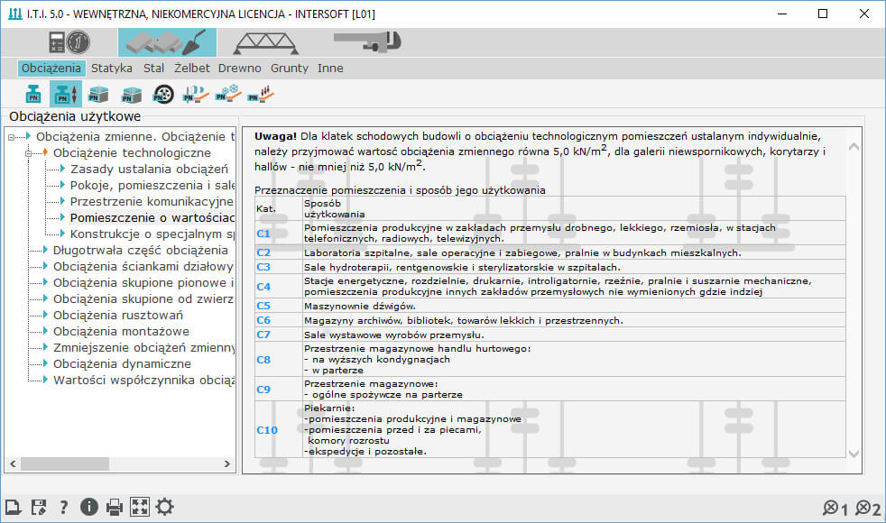 I.T.I.-BUDOWNICTWO OGLNE 5 | INTERsoft program CAD