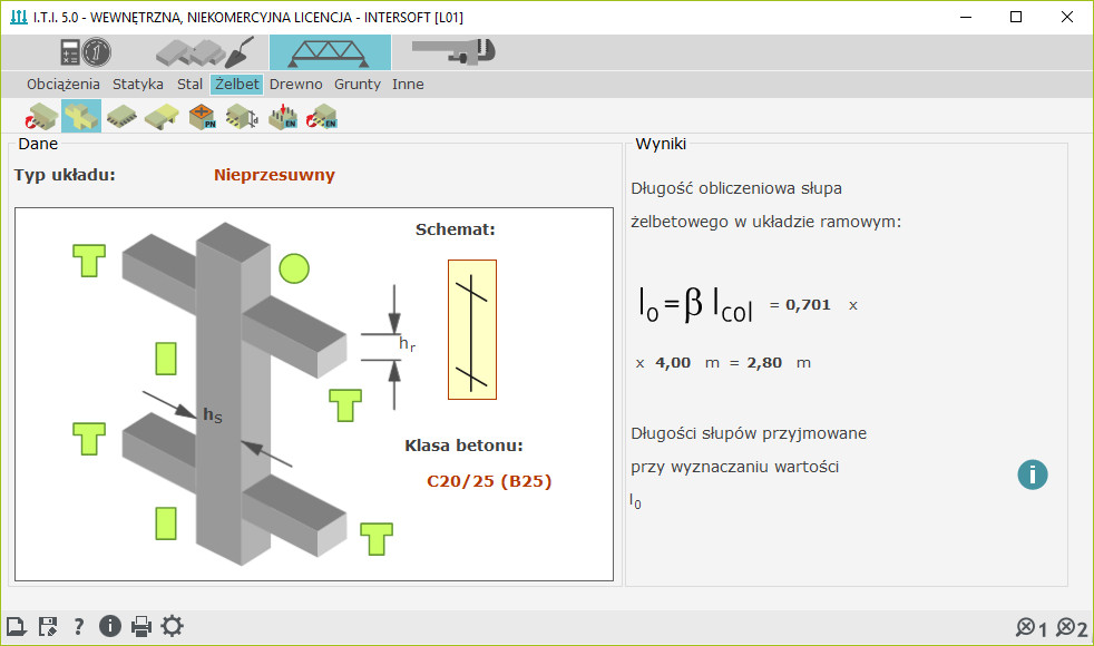 I.T.I.-KONSTRUKCJE 5 - licencja roczna | INTERsoft program CAD