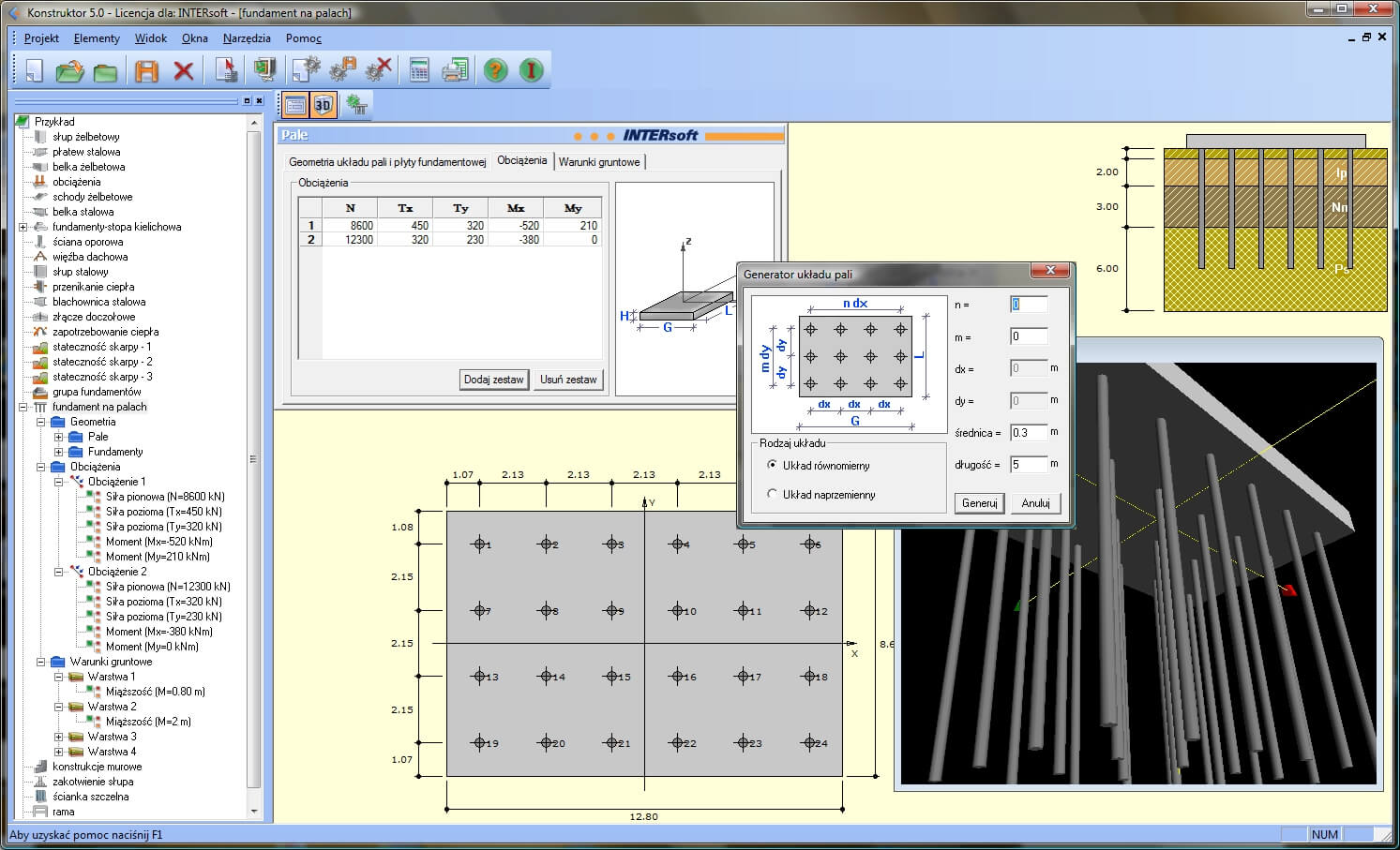 Konstruktor – Pale | INTERsoft program CAD