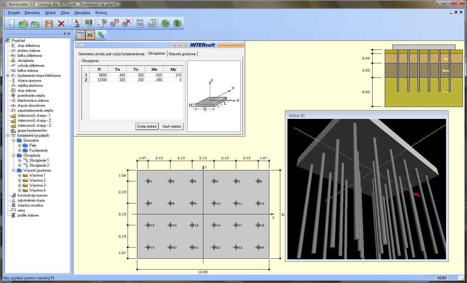 Konstruktor – Pale | INTERsoft program CAD