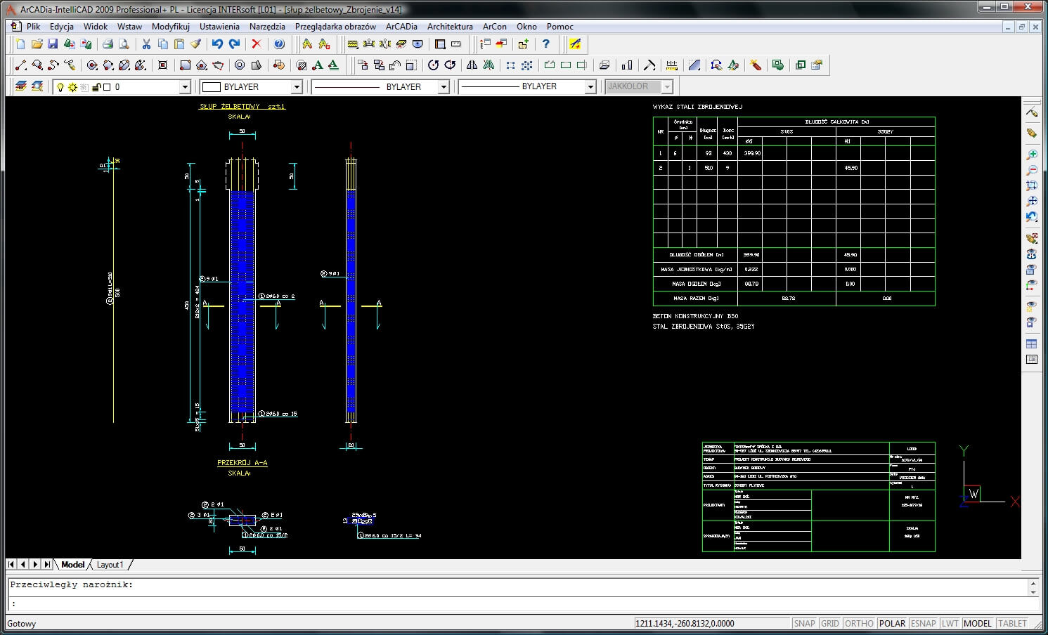 Pakiet Konstruktor – 19 moduw | INTERsoft program CAD