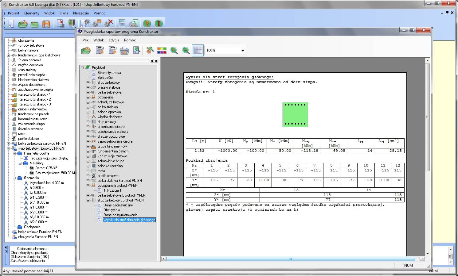 Konstruktor – 6 moduw PN-EN z normami Eurokod. | INTERsoft program CAD