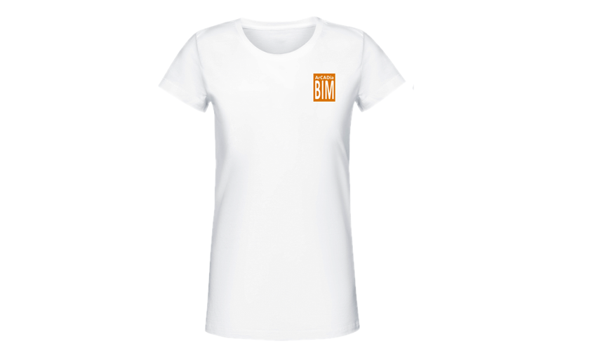 Koszulka damska ArCADia BIM rozmiar S | INTERsoft program CAD