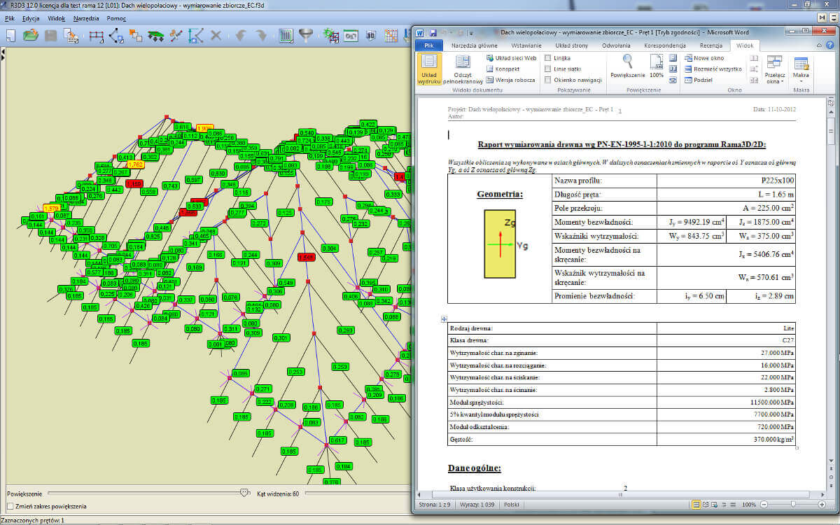 R3D3-Rama 3D 12 + podrcznik uytkownika  | INTERsoft program CAD