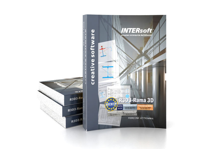 R3D3-Rama 3D w. 12.0 – Podręcznik użytkownika | INTERsoft program CAD