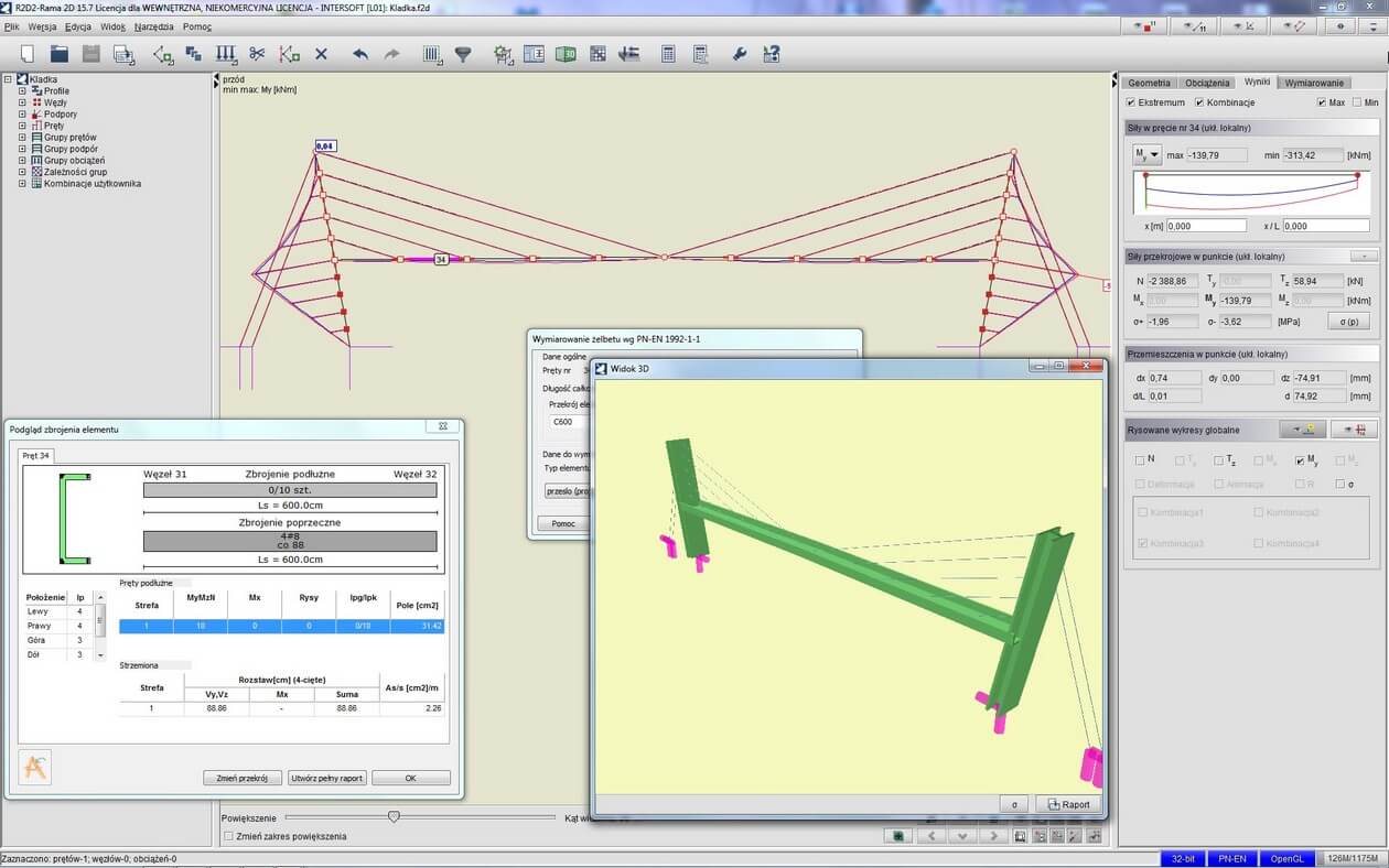 Aktualizacja R2D2-Rama 2D z ArCADia-RAMA 16 do ArCADia-RAMA 17 | INTERsoft program CAD