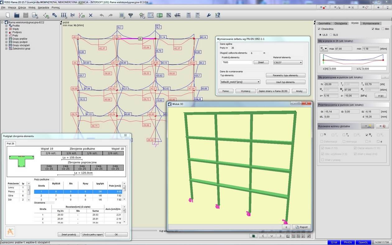 Aktualizacja R2D2-Rama 2D z ArCADia-RAMA 16 do ArCADia-RAMA 17 | INTERsoft program CAD