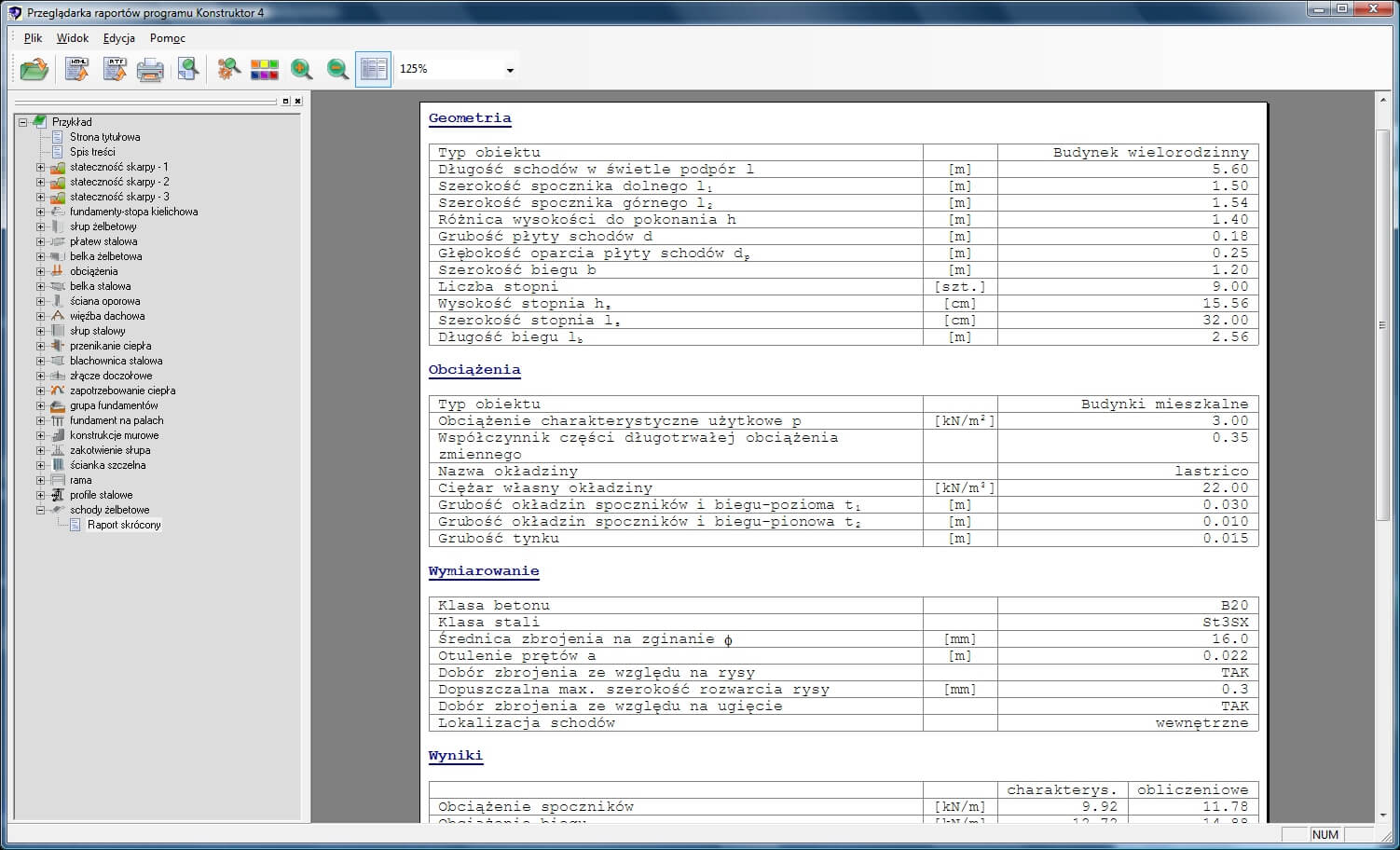 Konstruktor – Schody pytowe | INTERsoft program CAD