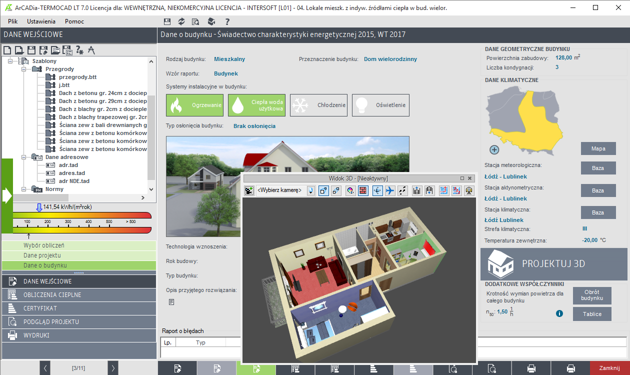 ArCADia-TERMOCAD LT 7 + Podrcznik | INTERsoft program CAD