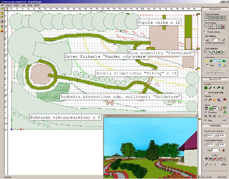 Wymarzony Ogród 3 | INTERsoft program CAD