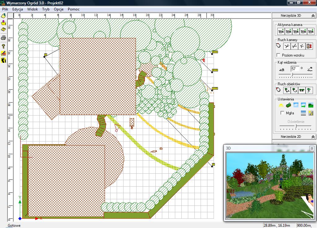 Wymarzony Ogrd 3 | INTERsoft program CAD