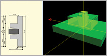 Konstruktor – Fundamenty bezporednie | INTERsoft program CAD budownictwo