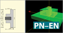 Konstruktor – Fundamenty bezporednie Eurokod PN-EN | INTERsoft program CAD budownictwo