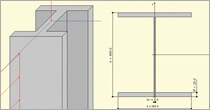 Konstruktor – Słup stalowy | INTERsoft program CAD budownictwo