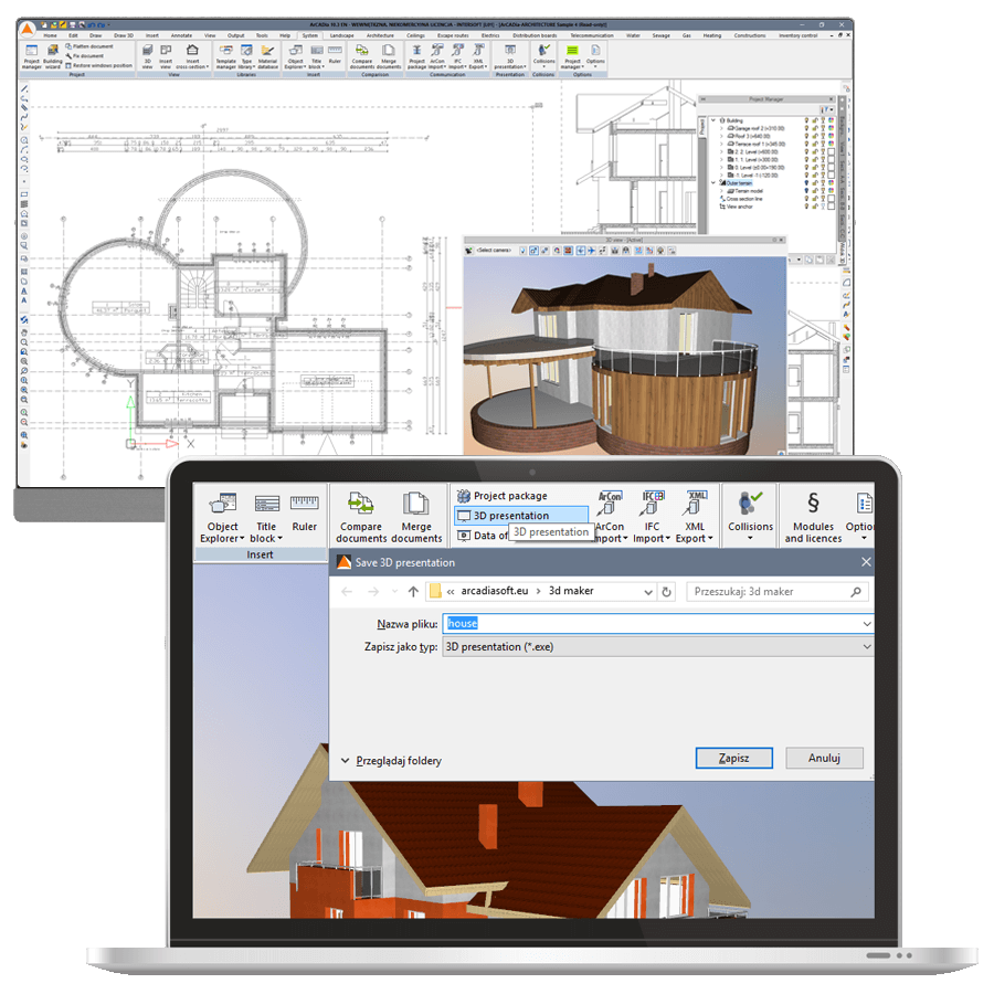 Program ArCADia-3D MAKER 2 - licencja roczna