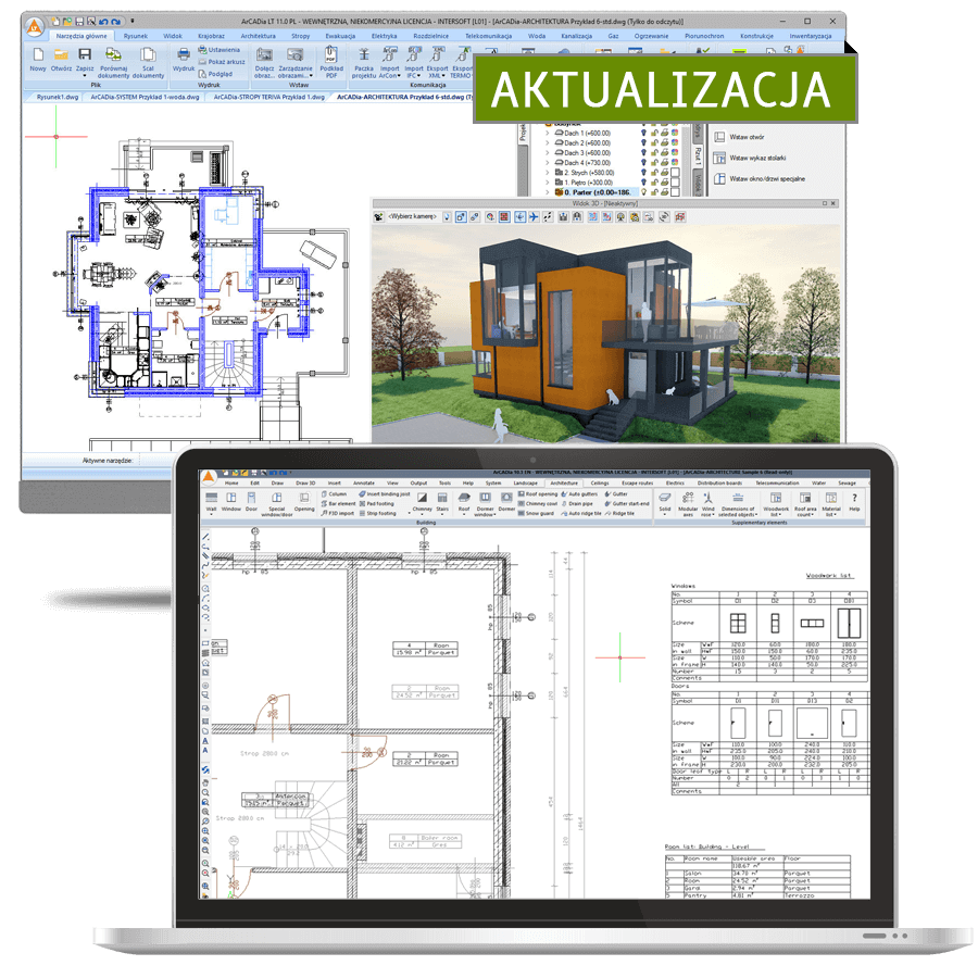 Program Aktualizacja z ArCADia LT 10 do ArCADia BIM LT 12