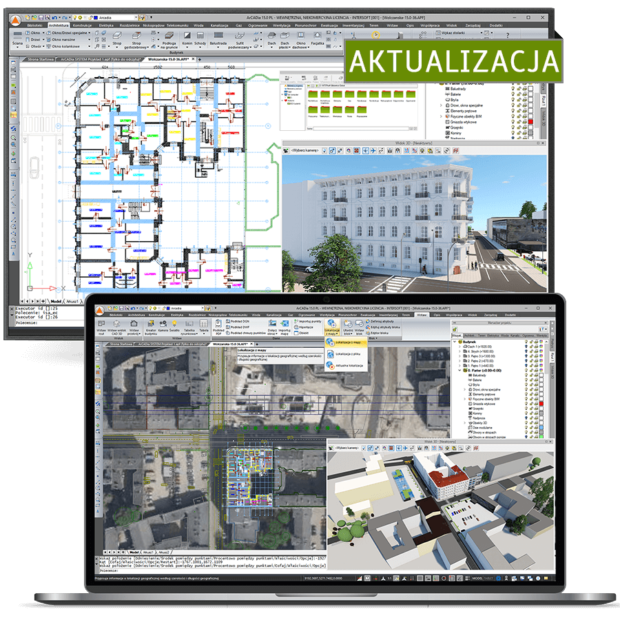 Program Aktualizacja ArCADia BIM z wersji 14 do 15