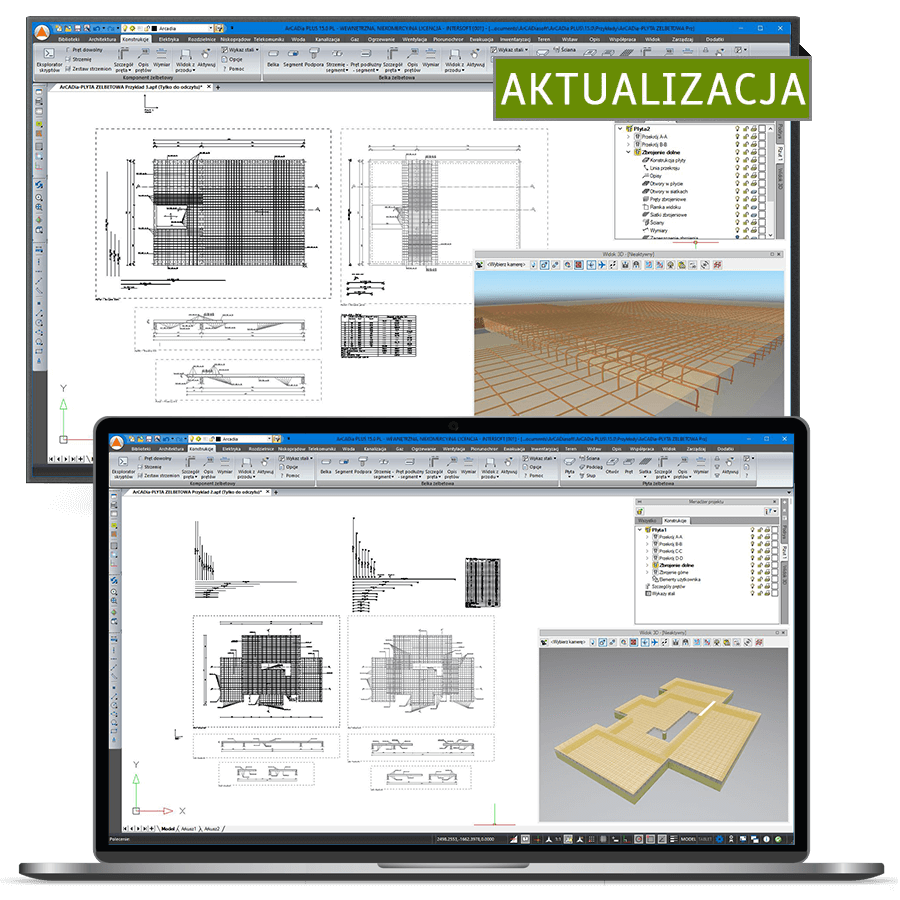 Program aktualizacja ArCADia-PYTA ELBETOWA do wersji 15