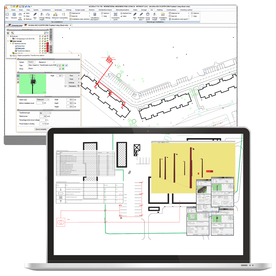 Program ArCADia-SIECI ELEKTRYCZNE 2 - licencja roczna