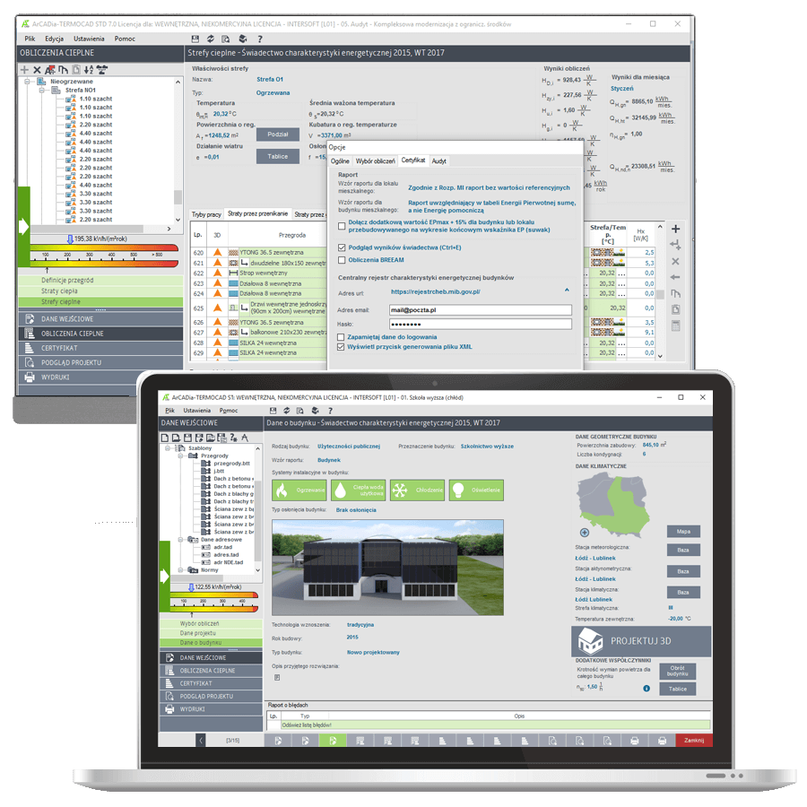 Program ArCADia-TERMOCAD STD 7