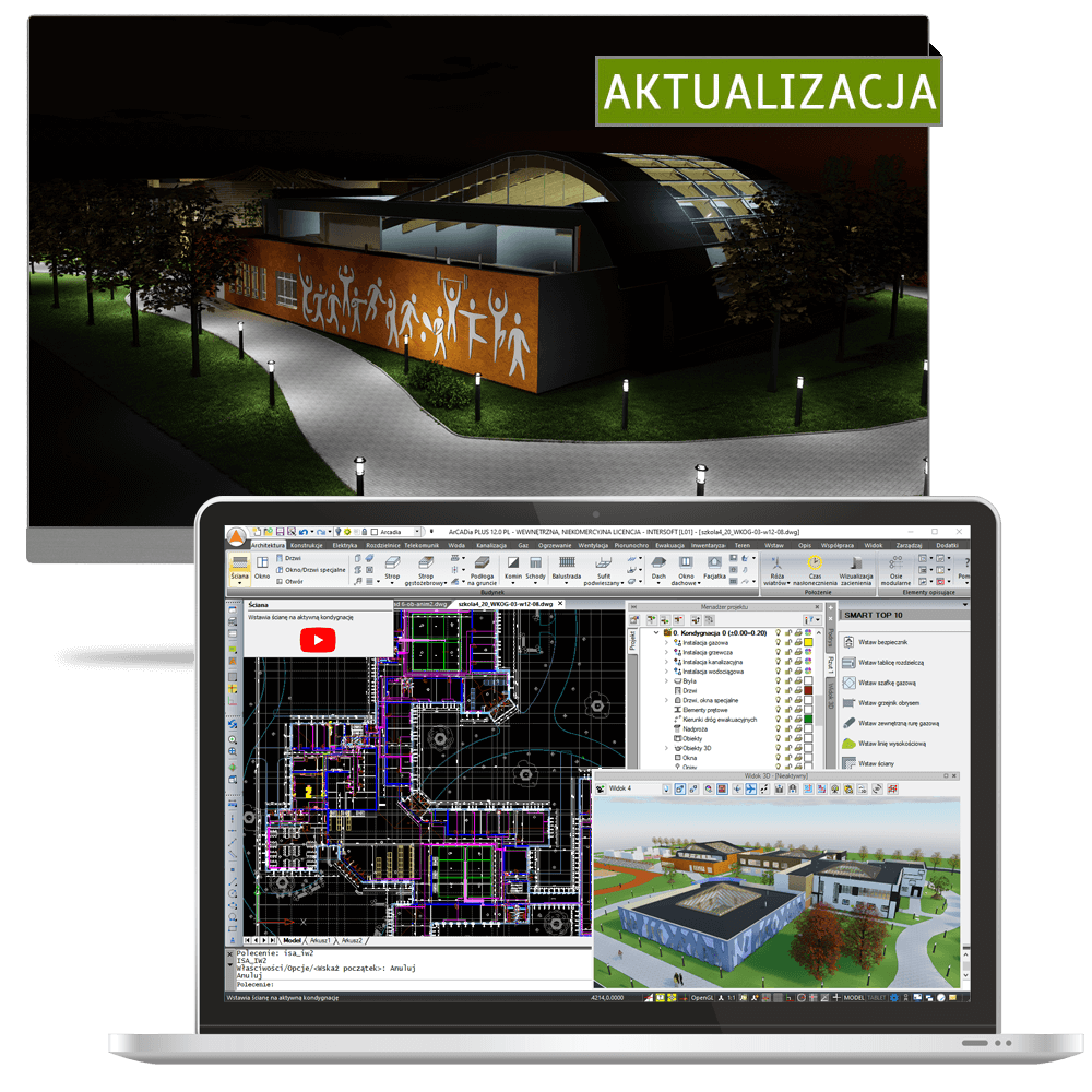 Program Aktualizacja z ArCADia PLUS 10 do ArCADia BIM PLUS 12