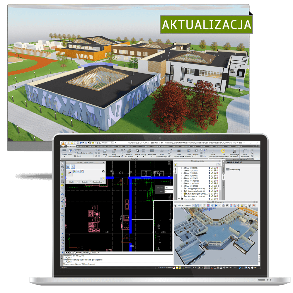 Program Aktualizacja z ArCADia 10 do ArCADia BIM 12