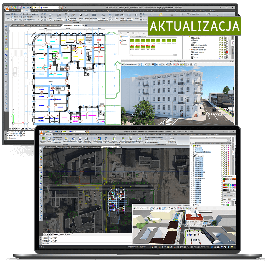 Program Aktualizacja ArCADia BIM PLUS z wersji 14 do 15