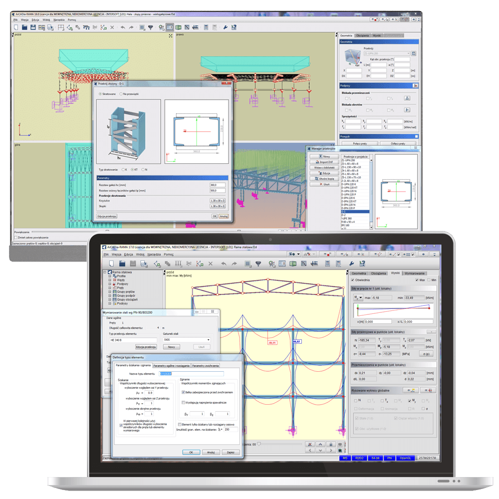 Program INTERsoft ArCADia-RAMA