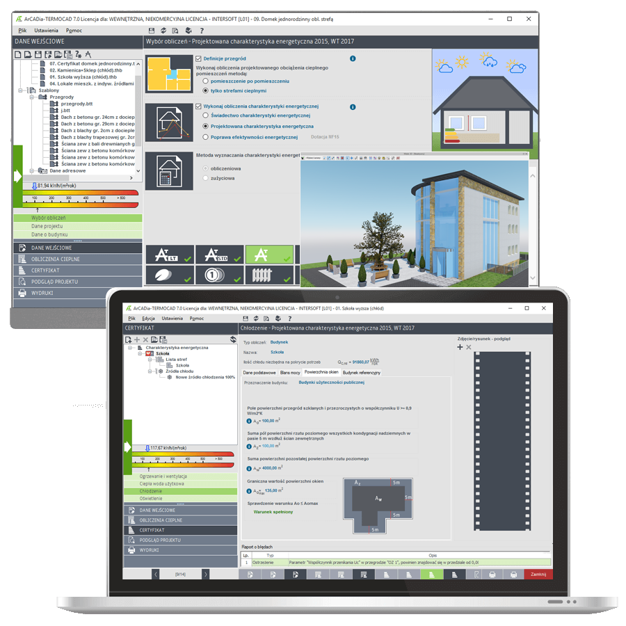 Program ArCADia-TERMOCAD 7