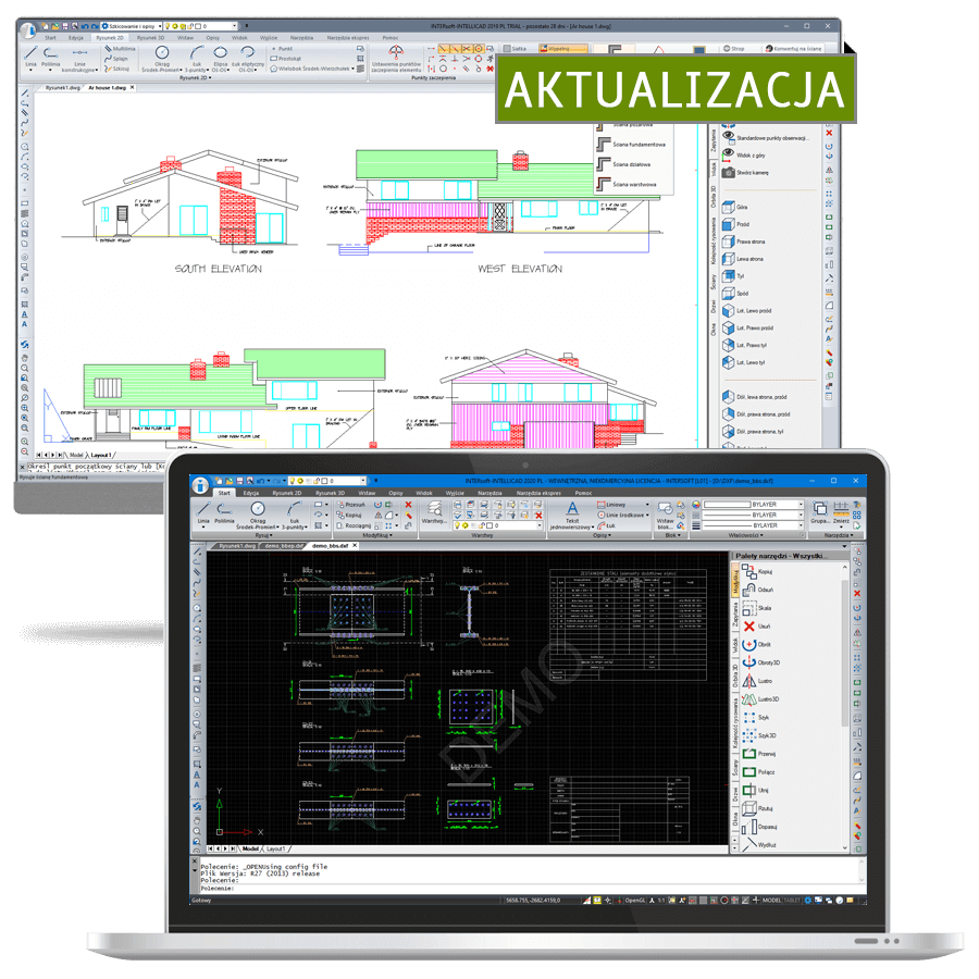 Program Aktualizacja do INTERsoft-INTELLICAD 2023 z wersji 2022