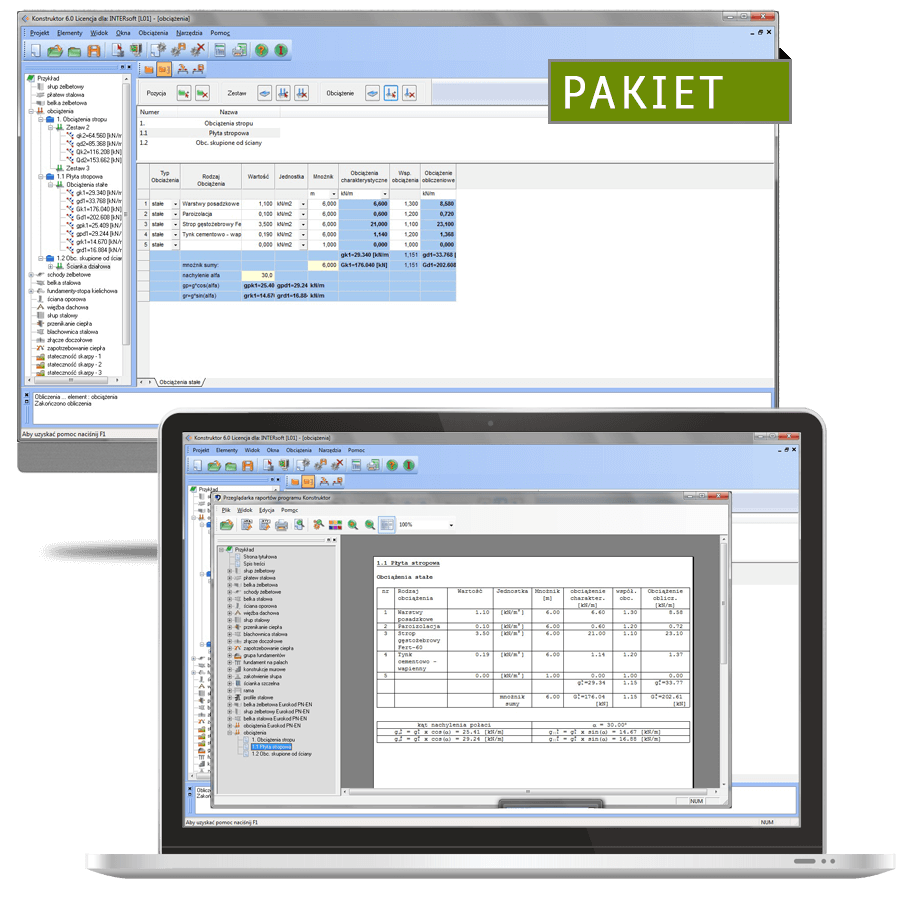 Program Pakiet Konstruktor – 19 moduw