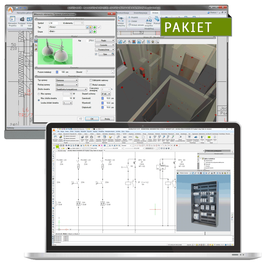 Program INTERsoft ArCADia ELEKTRYKA