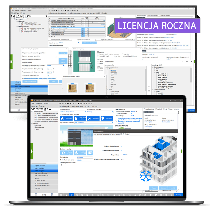 Program Dobr grzejnikw - licencja roczna