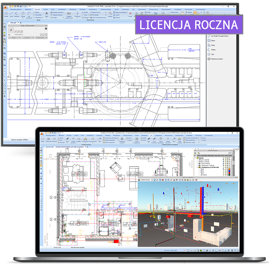 Program ArCADia BIM LT 15 - licencja roczna